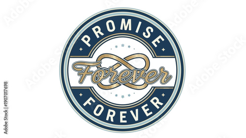 Forever Promise Infinity Symbol Emblem