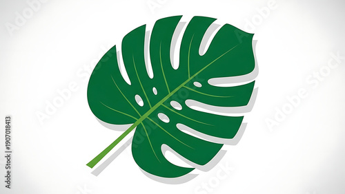 green leaf vector