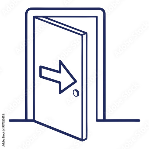 vector illustration of log in icon