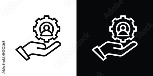 Counseling Icon Sheet Black And White