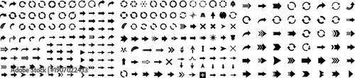 Mega Collection of Arrows Icons for Navigation and Web User Interface