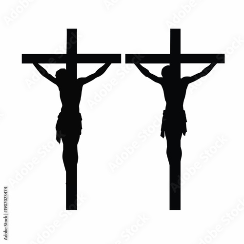 Crucifixion of Jesus Silhouette 