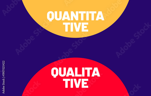 paper with the words quantitative and qualitative