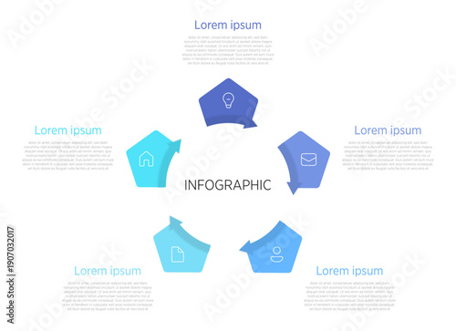 A 5-level infographic is a visual design tool that organizes information hierarchically across five distinct layers or stages, often using shapes like pyramids, steps, or funnels to show progression, 