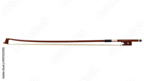 Classic wooden musical bow for string instruments