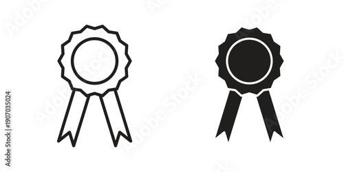 Badge icon. Trendy Flat style for graphic design, Website, UI. EPS10