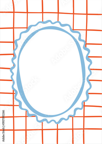 Whimsical Doodle Frame