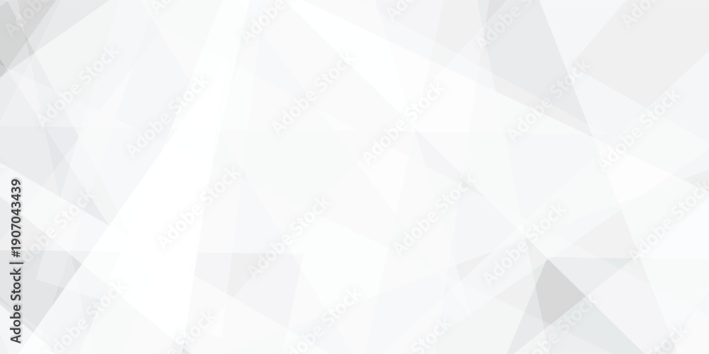Fototapeta premium Abstract background with white and gray and geometric style with simple lines and corners design .
