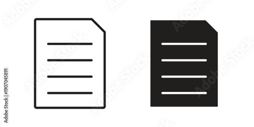 File icon. Trendy Flat style for graphic design, Website, UI. EPS10