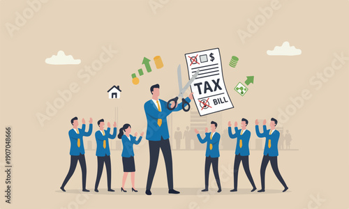 COVID-19 The style meeting teams together of the illustration is modern, flat design with clean lines and minimal shading books economics recession or financial crisis, businessman government leader u