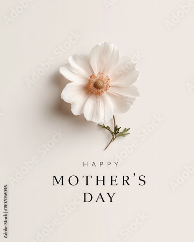 Celebrate the love of mothers with this minimal but striking poster for Mother's Day