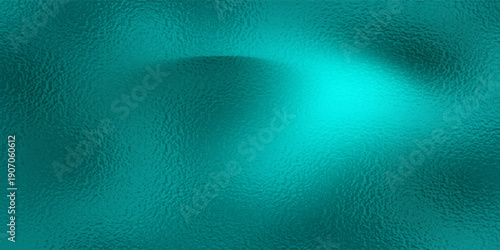 Metallic effect foil. Teal background. Turquoise sparkle texture. Cyan color marble. Blue green metal surface. Backdrop glitter design for business, invitation, cards, prints. Vector illustration