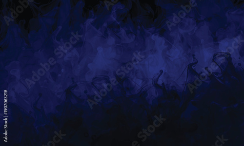 Dramatic atmospheric mist with layered abstract forms