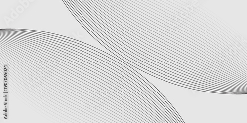 Abstract vector background with black wavy lines. EPS10