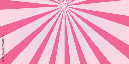 Horizontal Banner with Swirl Pattern. Sweet Candy Background. Abstract Rectangle Frame. vector Eps10