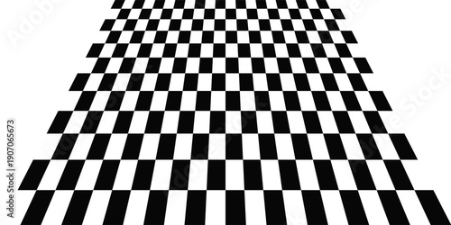 Black and white checkered pattern, Checkerboard seamless pattern