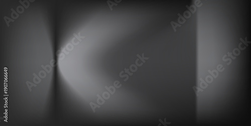 Abstract gradient podium background. Empty gray 3D studio background. Clean scene for product presentation mockup template. eps 10