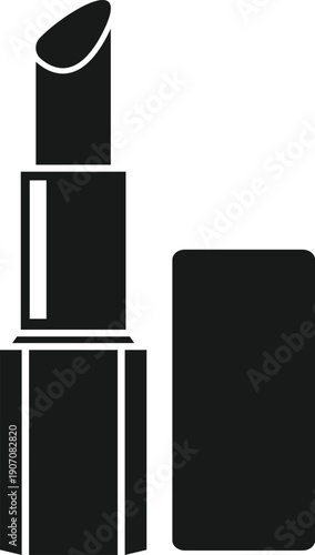 Lipstick Icon vector – Fashion and Cosmetic Makeup Beauty Vector 