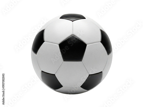 Wallpaper Mural Classic black and white soccer ball isolated on transparent background Torontodigital.ca