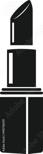 Lipstick Icon vector – Fashion and Cosmetic Makeup Beauty Vector 