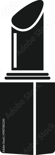 Lipstick Cosmetic Icon – Beauty and Fashion Makeup  Vector Design