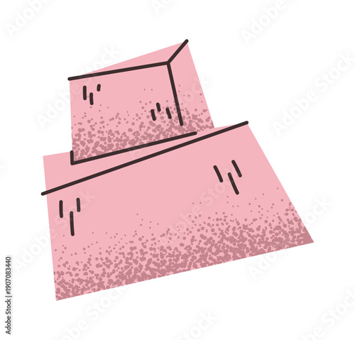 Clay bars for modeling sticker