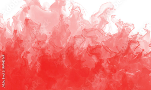 Atmospheric vapor movement creating visual depth