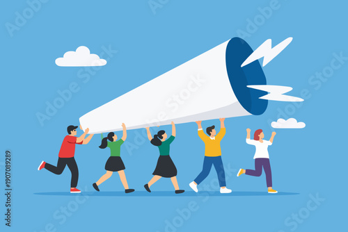 Teamwork and Loud Announcement