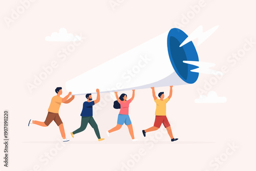 Teamwork and Loud Speaker