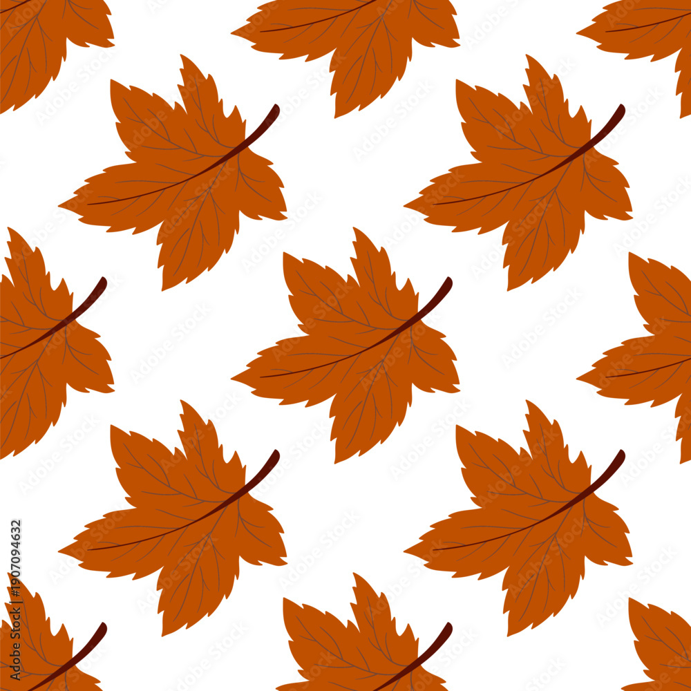 Fototapeta premium Fabric pattern. Natural style, suitable for various prints, scarves, clothing, cushions