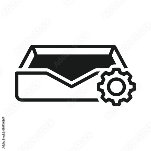 Email Settings or Configuration Icon