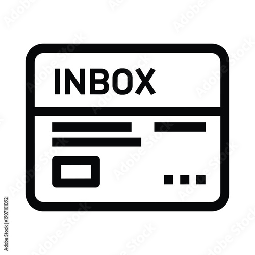 Inbox Icon Symbol