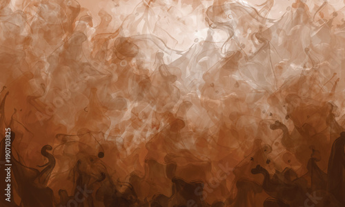 Abstract atmospheric background filled with dense mist