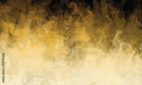 Abstract vapor waves shaping a dramatic background