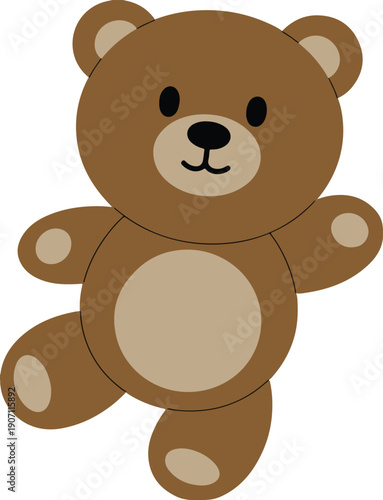 teddy bear vector illustration