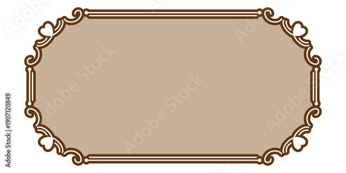 ハートのエレガントなフレーム