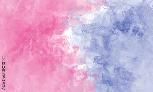 Abstract smoke formations creating a fantasy inspired scene