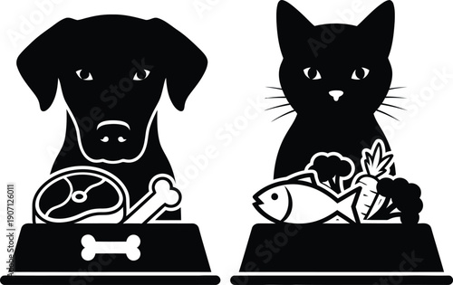 A diverse collection of cute wild and domestic animals including mammals and birds illustrated in a clean vector style for educational or decorative use.