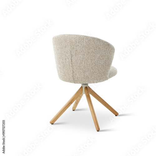 This is beautiful chair white or black and details short chair photo
