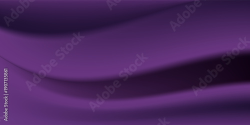 Black red purple silk satin background. Copy space for text or product. Wavy soft folds on shiny fabric. Luxurious magenta background. Valentine,Christmas, Anniversary,Black Friday.Web banner.Top view