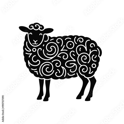 Cartoon illustration of a colorful wrap sandwich with fresh vegetables