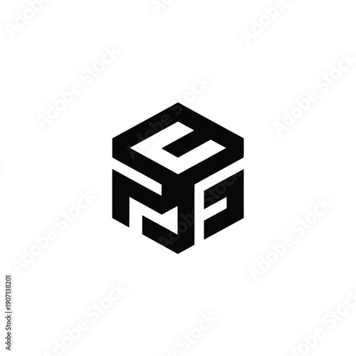 A lone hiker walks towards distant mountains in a continuous line drawing