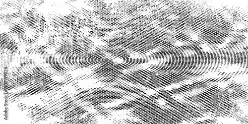 Set of halftone dots gradient pattern texture isolated on white background. Straight dotte