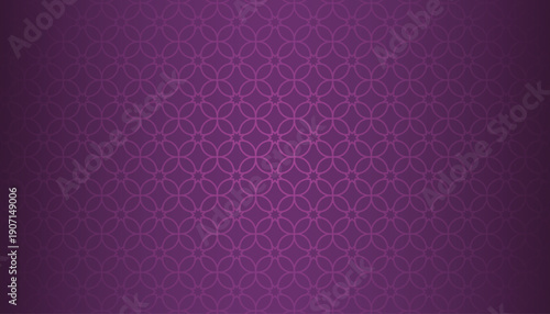 Abstract geometric pattern background in purple gradient