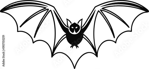 silhouette of a bat
