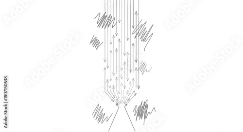 Vector illustration of a sparkler or firework explosion, with sparks and lines on transparent background, png