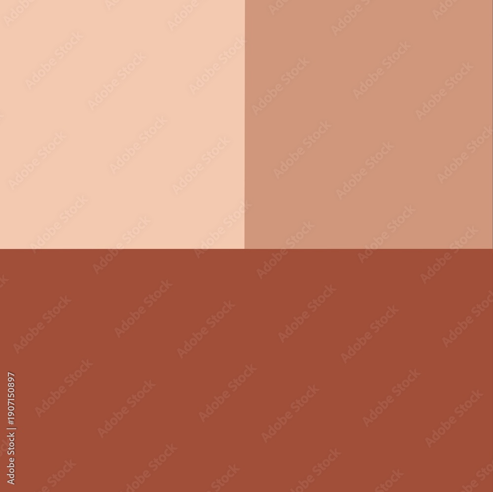 Obraz premium Terracotta colored background