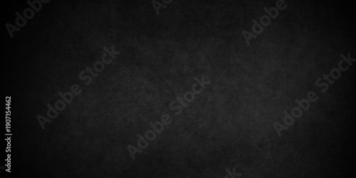 Dark black old wall paper grunge background. black blackboard and chalkboard texture. Dark black concrete wall texture element vintage grunge charcoal paint rough, distress backdrop background.