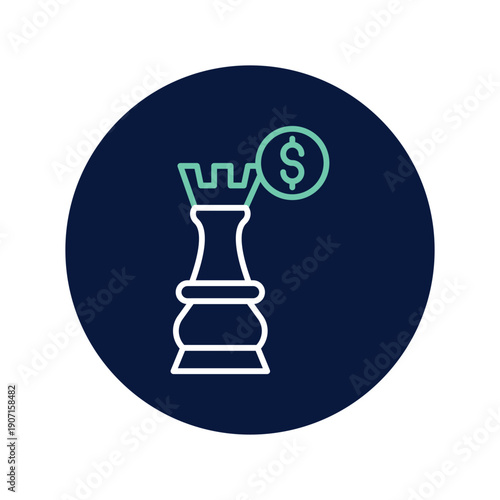 Financial Strategy vector, pixel perfect, illustrator file 
 