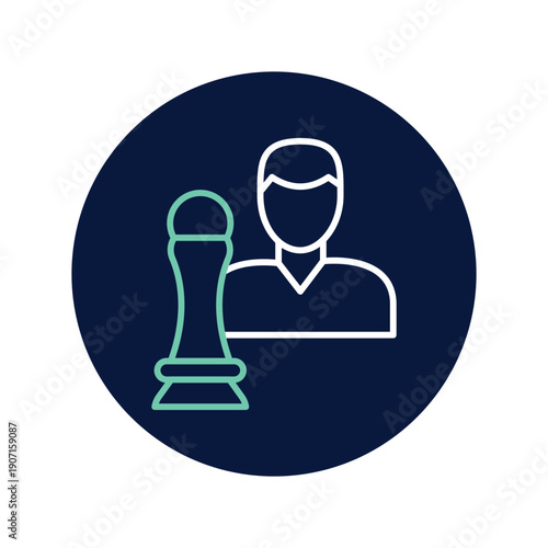 Leadership Strategy vector, pixel perfect, illustrator file 
